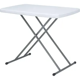 Floordirekt Klapptisch 75,5 x 49 x 4,1 cm Weiß