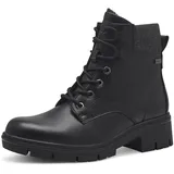 Jana Damen Winterstiefeletten zum Schnüren Wasserabweisend Vegan, Schwarz (Schwarz), 38 EU