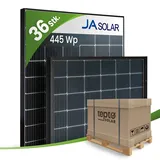 JA Solar JAM54D40/LB 445Wp Bifazial Glas-Glas Black Frame (Palette)