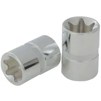 KS Tools 3/8" CHROMEplus TX-E-Stecknuss, E12