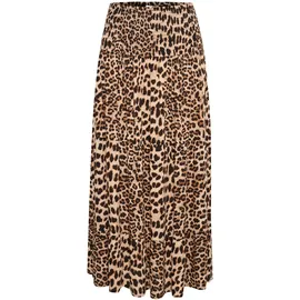 Kaffe Maxirock Damen Braun M/L