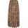 Kaffe Maxirock Damen Braun M/L