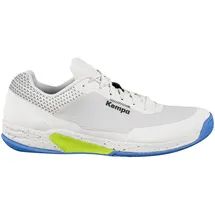 Kempa Wing 3.0 Handballschuhe weiß/limonengrün/blau