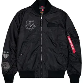 Alpha Industries Ma-1 Tt Flying Tigers schwarz 3XL