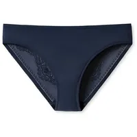 SCHIESSER Invisible Lace Slip Blau 44