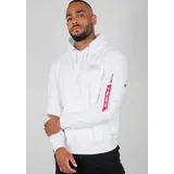 Alpha Industries Back Print Hoody weiß Größe XXL