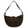 Marc O'Polo Aami Schultertasche Veloursleder Brown