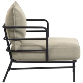 Nosh Mareluz Sessel aus schwarzem Stahl