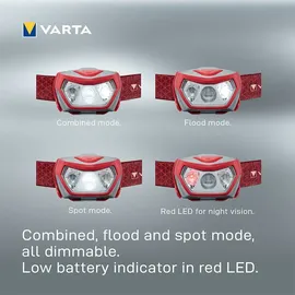 Varta Outdoor Sports H20 Pro Rot