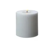 283 LED Stumpenkerze Mia 10 cm 10 cm weiß