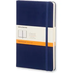 Moleskine Liniertes Notizbuch L saphirblau