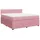 vidaXL Boxspringbett 180 x 200 cm Rosa