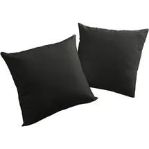 Wirth Kissenbezug Newbury 50 x 50 cm Schwarz