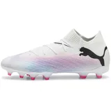 Puma Future 7 Pro FG/AG Kinder puma white/puma black/poison pink 32