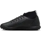 Nike Jr. Mercurial Superfly 10 Club TF High-Top-Fußballschuh (jüngere/ältere Kinder - black/black-deep jungle