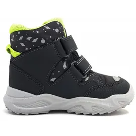 superfit Jungen Glacier Schneestiefel, Grau Hellgrün 2000, 22 EU Schmal