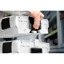 BS SYSTEMS GMBH & CO Sortimo Systemkoffer L-Boxx 102 schwarz mit transparentem Deckel + Insetboxen H3