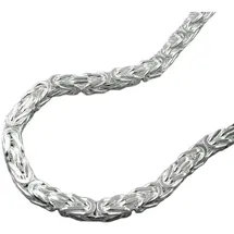 GALLAY Königskette 3x3mm Silber