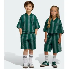 adidas MINECRAFT OVERSIZE-SET SHORTS UND T-SHIRT - Collegiate Green / Tech Emerald - 110