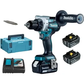 Makita DDF486RT3J inkl. 3 x 5,0 Ah + Ladegerät + Makpac