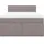 vidaXL Boxspringbett mit Matratze Taupe 140x200 cm Stoff