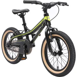 Bikestar Kinderfahrrad 16 Zoll RH 25 cm grün/schwarz