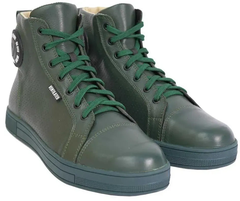 By City Tradition Ii Motorradschuhe - Green - EU 43