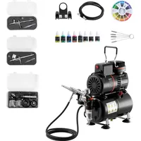Vevor Airbrush Set 1/6 PS mit Kompressor & Tank,