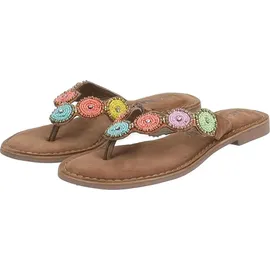 LAZAMANI Pantolette für Damen bunt, Größe 37 EU