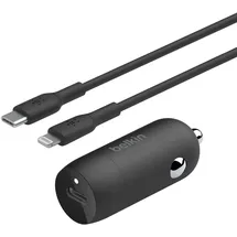 Belkin KFZ-Schnellladegerät 30 W USB-C Power Delivery Schwarz