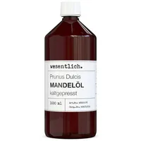 wesentlich. Mandelöl kaltgepresst 1000 ml