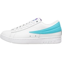 Fila Damen HIGHFLYER L wmn Sneaker, White-Blue Radiance, 42 EU