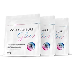 COLLAGEN PURE Glow 100 % reines Kollagenpulver 1500 g