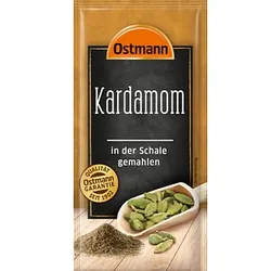 Ostmann Kardamom in der Schale gemahlen Gewürz, 7,5 g