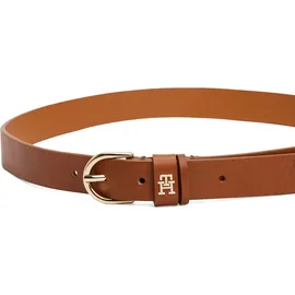 Tommy Hilfiger Essential EFFORTLESS 2.5 cm Ledergürtel braun (cognac), 130 cm