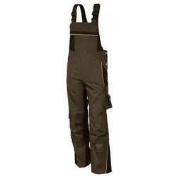Latzhose "PRO" haselnuss/kastanie, Größe 28 - haselnuss/kastanie - 28