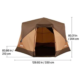 Vevor Campingzelt 6 Personen Pop-Up-Zelt