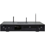 Rehau Imperial DABMAN i550 CD HiFi-Verstärker Internetradio (DAB+/DAB/UKW/WLAN, Bluetooth, Streaming Dienste, CD-Player, Stereo Endstufe, AV Receiver), schwarz,