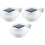 EASYmaxx Dachrinnenleuchte Solar 3er Set