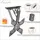 Easy Life EasyLife TV Deckenhalter Smart Home elektrisch schwenkbar 23 bis 55 Zoll VESA 400x400 Schwarz