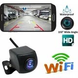 Bunthaus Überwachungskamera Für Innen/außen, Hd-wlan-rückfahrkamera, Kabellose Auto-rückfahrkamera, Fahrzeuge, Wlan-rückfahrkamera Mit Nachtsicht, Ip67 Wasserdichter Lcd-rückfahrmonitor