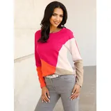 Classic Basics Strickpullover orange/pink 46