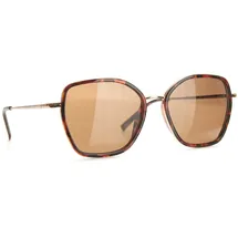 LASCANA Sonnenbrille LASCANA, Damen, braun (braun, schwarz), Sonnenbrillen Sonnenbrille, Trendy Sonnenbrille mit UV Schutz, Damenbrille, Sonnenschutz