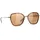 LASCANA Sonnenbrille LASCANA, Damen, braun (braun, schwarz), Sonnenbrillen Sonnenbrille, Trendy Sonnenbrille mit UV Schutz, Damenbrille, Sonnenschutz