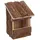 Karlie Vogelhaus - Nistkasten nistkasten für vögel für draußen wetterfest – Modell Inclino aus FSC-Holz – 14x13x20cm – schräge Bauform mit 10x6cm Eingang