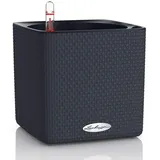 LECHUZA Cube Color 16 Komplettset 17 x 17 x 16 cm schiefergrau