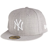 New Era 59Fifty Cap - Heather New York Yankees grau - 6 7/8