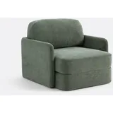 Schlafsessel Haley, Samt Khaki