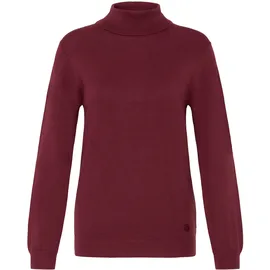 Oxmo Rollkragenpullover Rot S