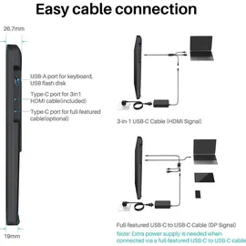 Huion Grafiktablett Huion Kamvas 22 Plus